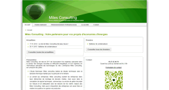 Desktop Screenshot of miles-consulting.com